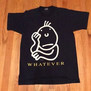 Vintage whatever art t shirt